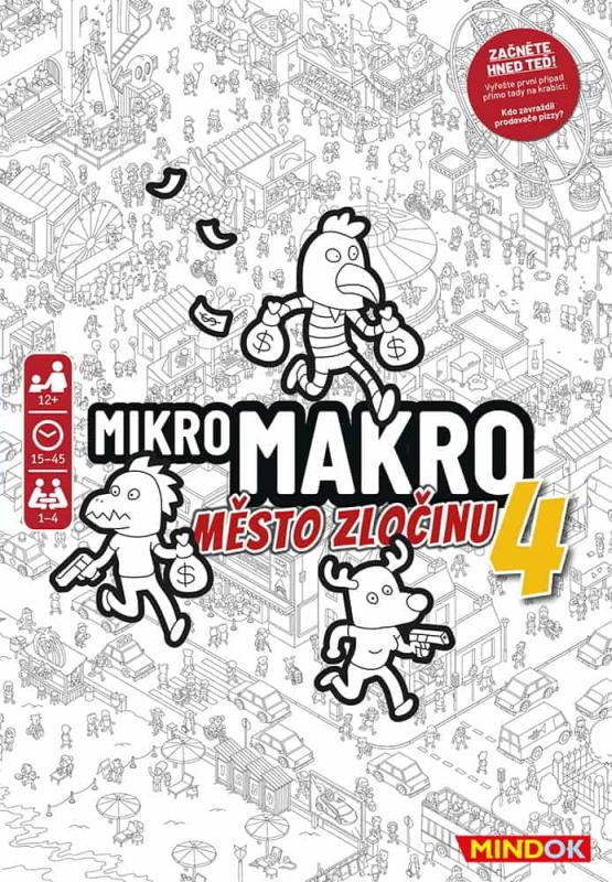 Levně Mindok MikroMakro: Město zločinu 4