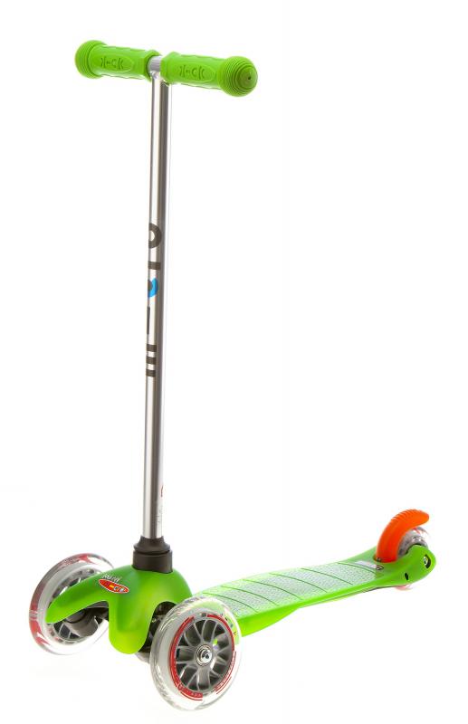 Micro Mini Green detská kolobežka + reflexná sada