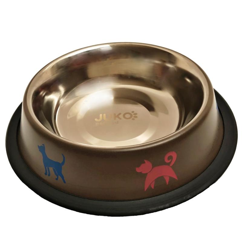 Miska nerez hnědá potisk 2,35 l