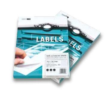 Mondi Europapier SMART LINE Samolepicí etikety 100 listů ( 21 etiket 70 x 42,3 mm)
