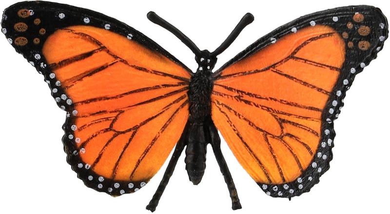 Motýl Monarcha stěhovavý (babočka) 11cm zvířátko plastová figurka Zooted