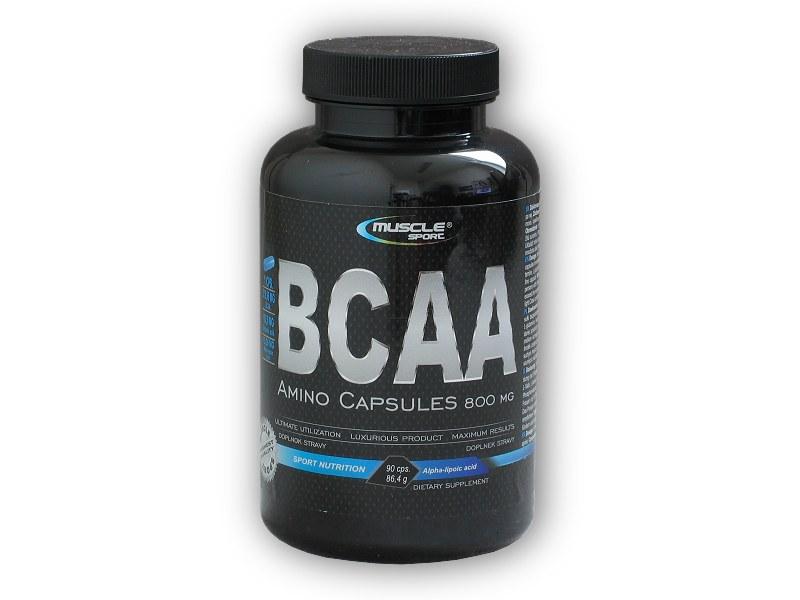 Levně Musclesport BCAA amino 800mg 90 kapslí