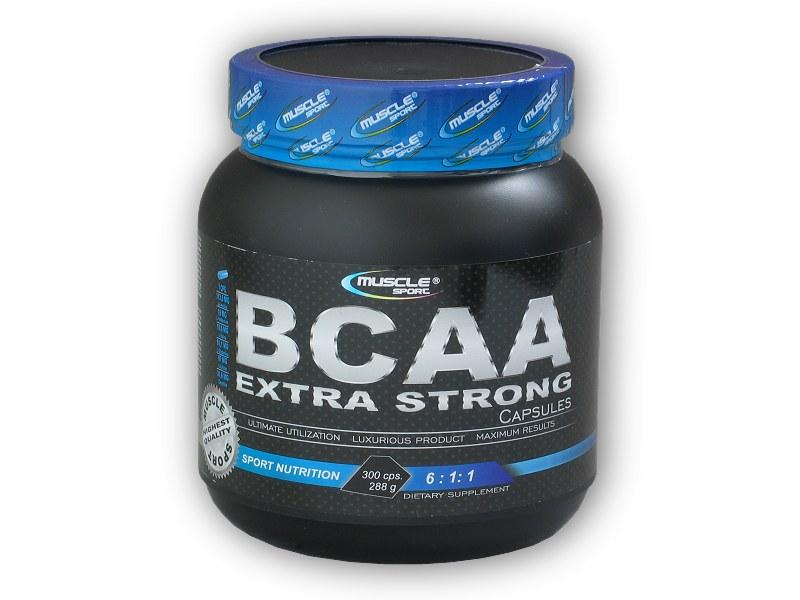 Musclesport BCAA extra strong 6:1:1 300 kapslí