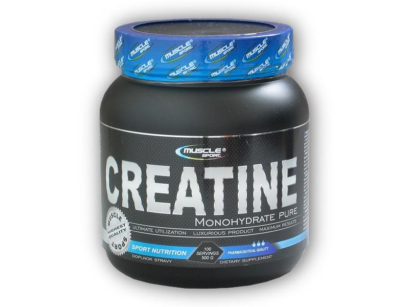 Levně Musclesport Creatine Monohydrate Pure 500g