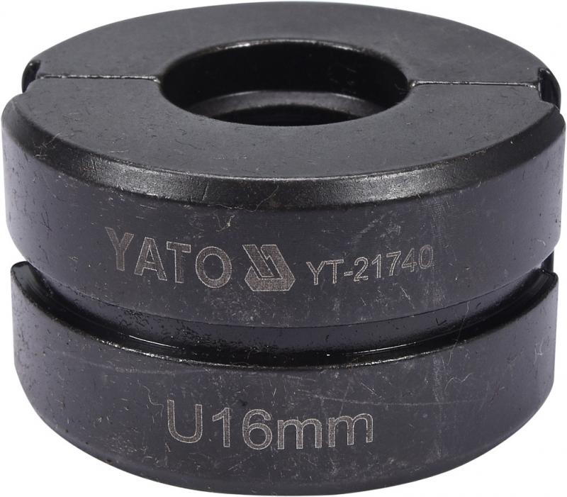 Yato Náhradní čelisti k lisovacím kleštím YT-21735 typ U 16mm