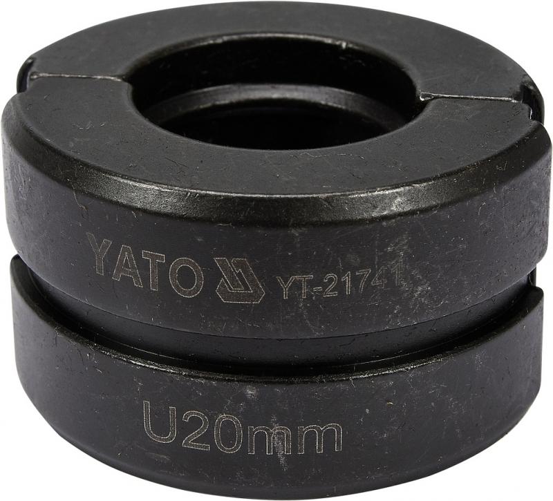 Yato Náhradní čelisti k lisovacím kleštím YT-21735 typ U 20mm