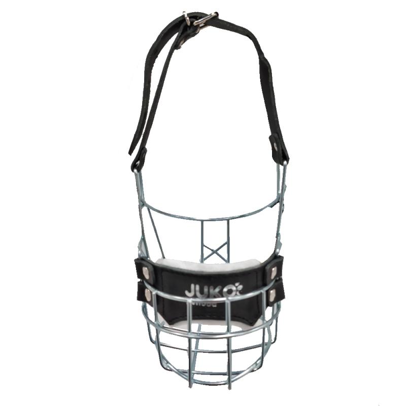 Náhubek zinek/kůže knírač střední - fena