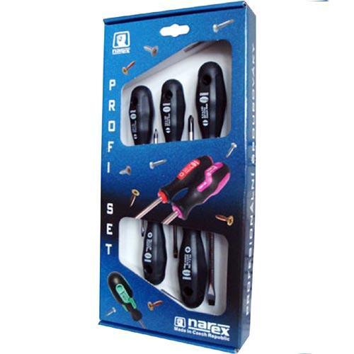 Narex Bystřice Šroubovák sada PROFI 5díl. PHILLIPS, PLOCHÉ 8640-00
