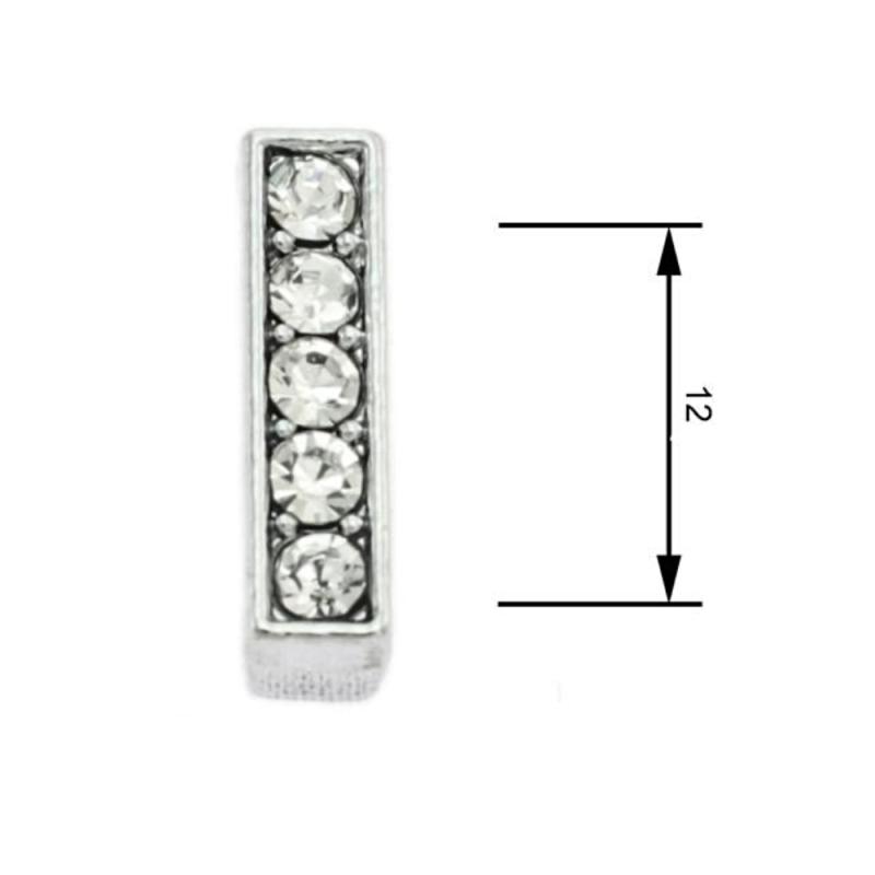Navlékací písmenka I 12 mm