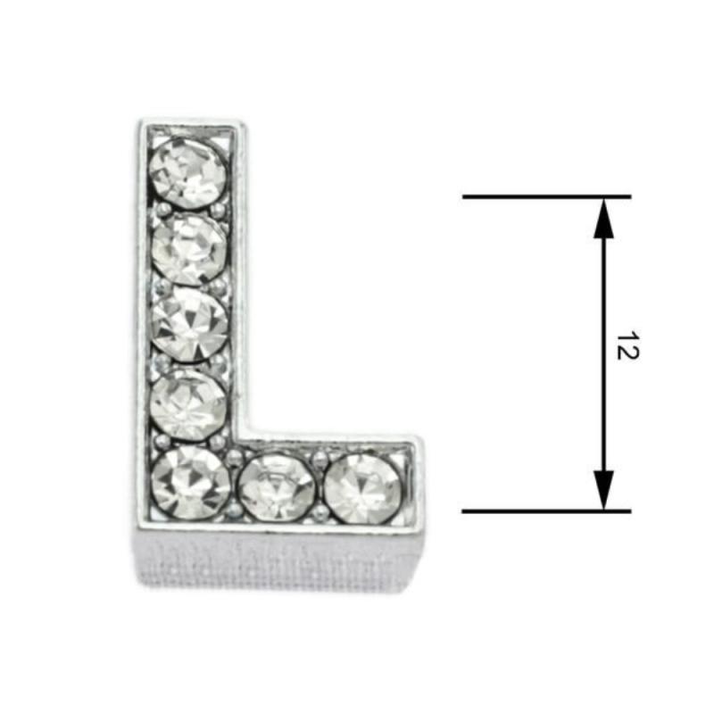Navlékací písmenka L 12 mm