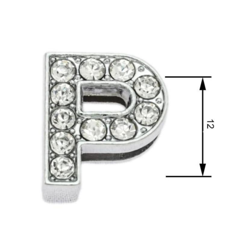Navlékací písmenka P 12 mm
