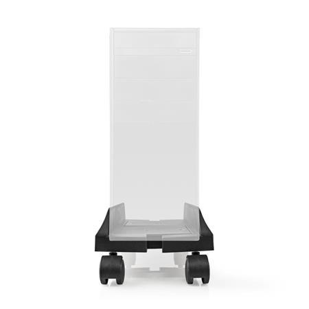 Nedis CSTD101BK - Stojan pro PC | Full Motion / nastavitelná šířka | 14.5 - 24.2 cm | 20 kg | Plast / Kov | Černá