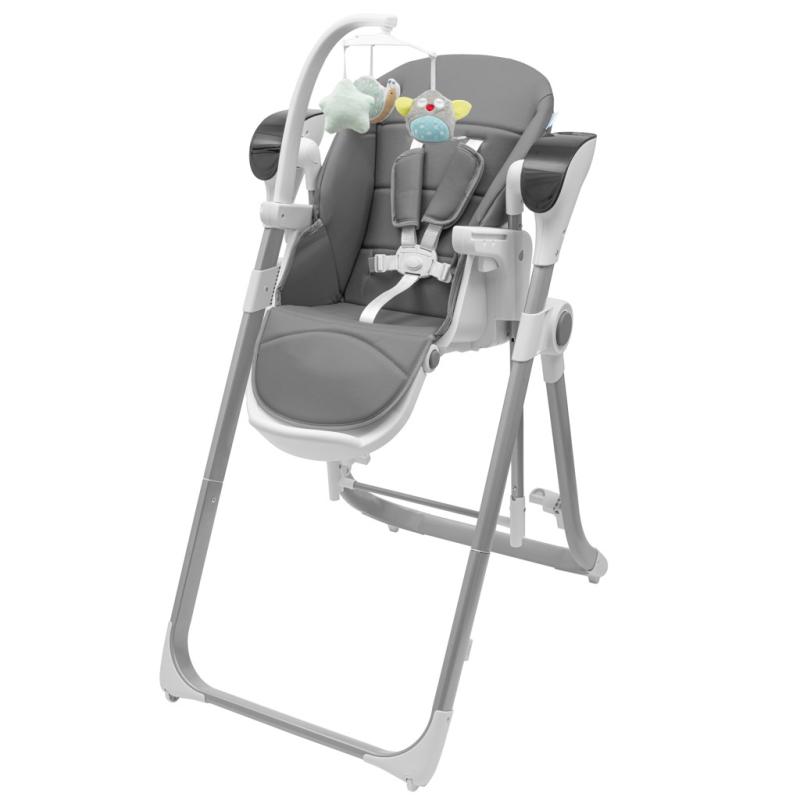 New Baby Dětská jídelní židlička 2v1 SMART grey