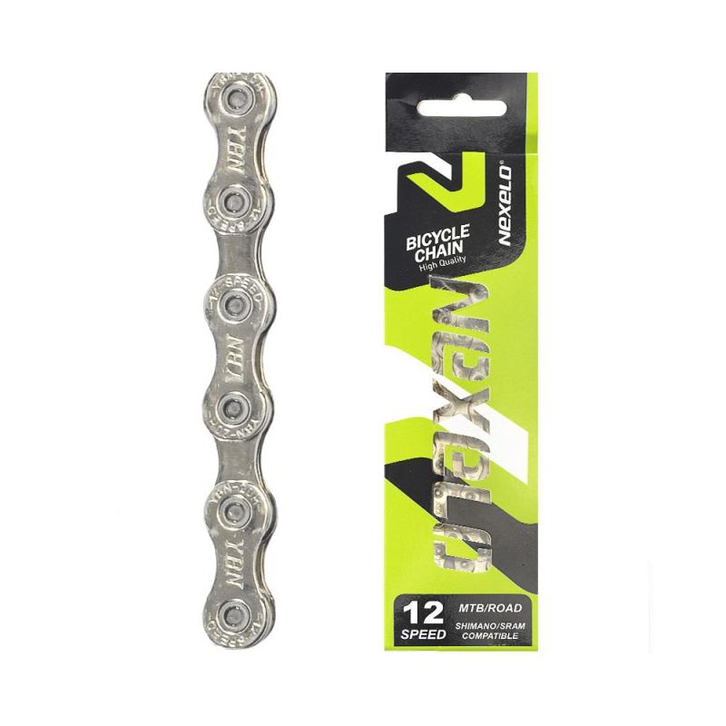 Nexelo 12 Rýchlostný Strieborný BOX reťaz
