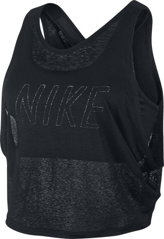 Nike BRTHE TANK PRO INSIDE GRX W (831252-010) čierne športové tričko IBA XS (VÝPREDAJ)