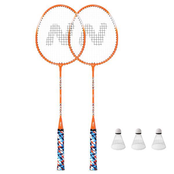 NILS Sada 2 bedmintonových rakiet NRZ2051
