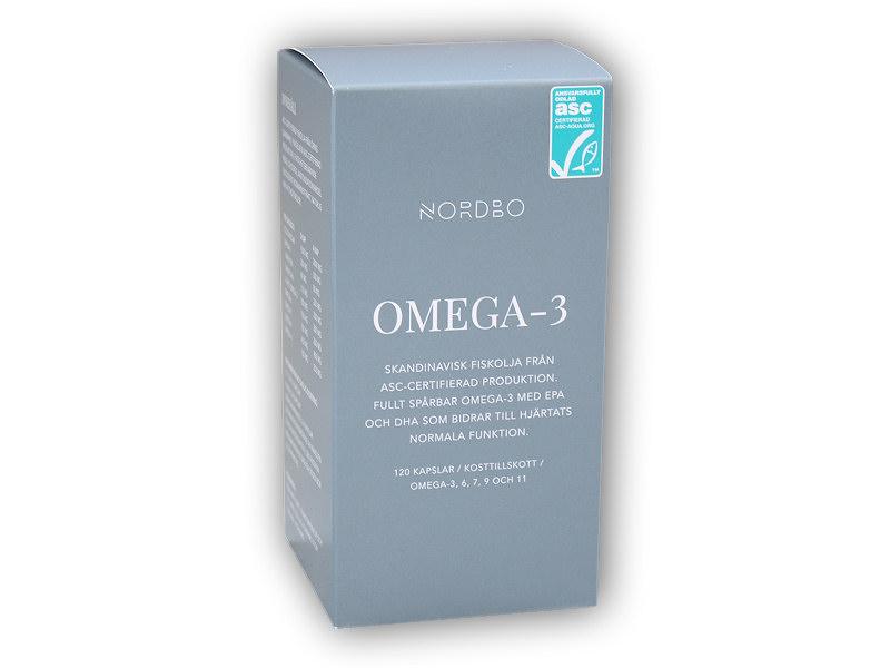 Nordbo Scandinavian Omega-3 Trout oil 120 cps