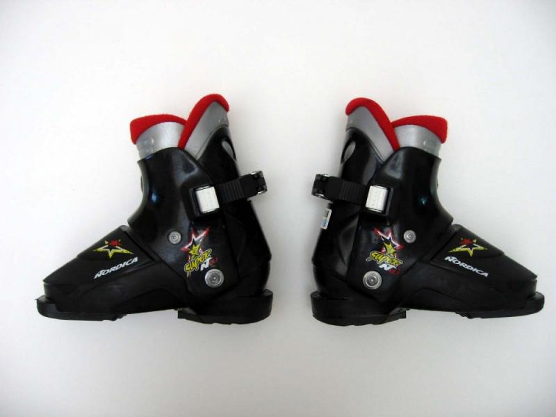 Nordica Dětské lyžáky - No.1 1 přezka 155 mm černá