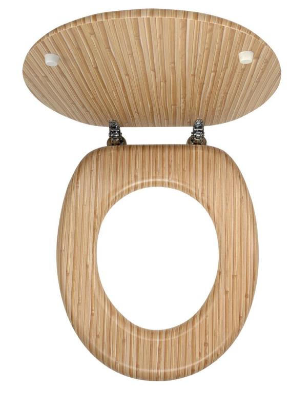 Novaservis Sedátko WC dřev. BAMBUS