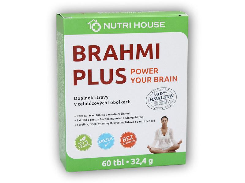 Nutri House Brahmi plus 60 kapslí