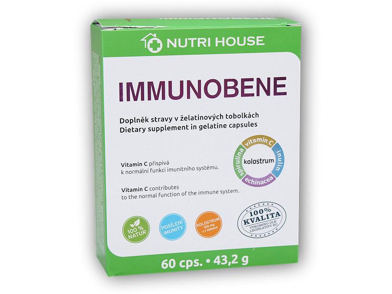 Levně Nutri House Immunobene 60 kapslí