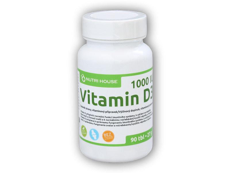 Nutri House Vitamín D3 90 tabliet