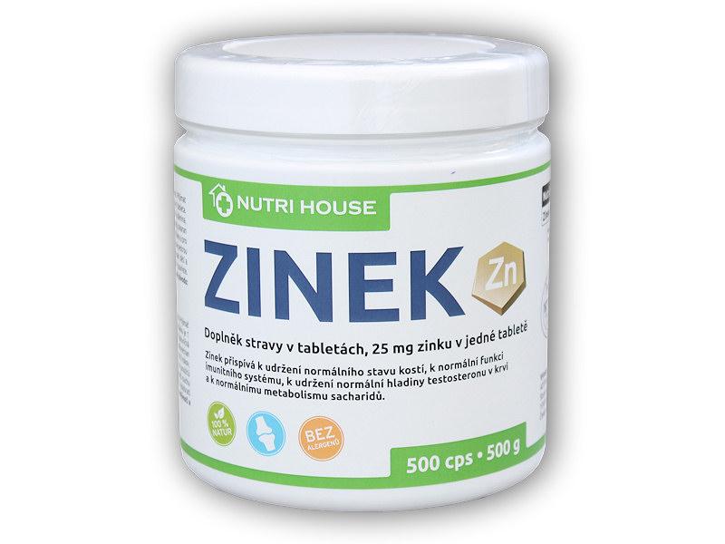 Nutri House Zinek 25mg 500 tablet