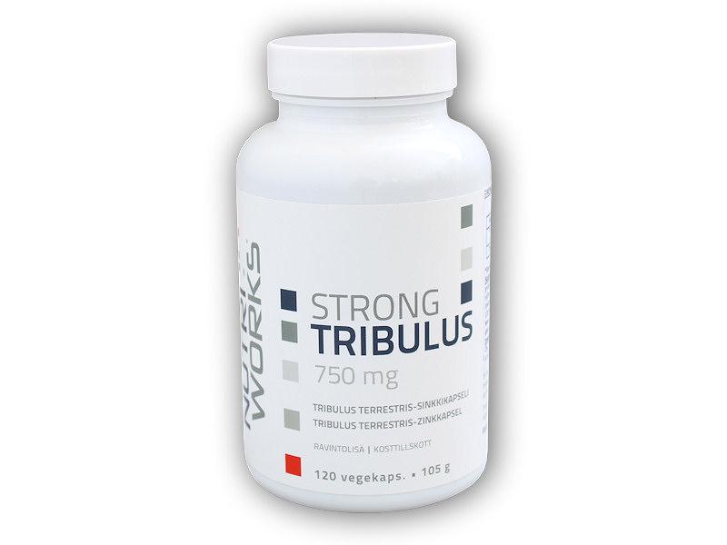 Nutri Works Strong Tribulus Terrestris 750mg 120 kapslí