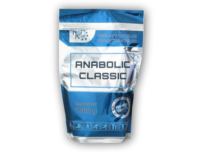 Levně Nutristar Anabolic sáček 1000g - Jahoda