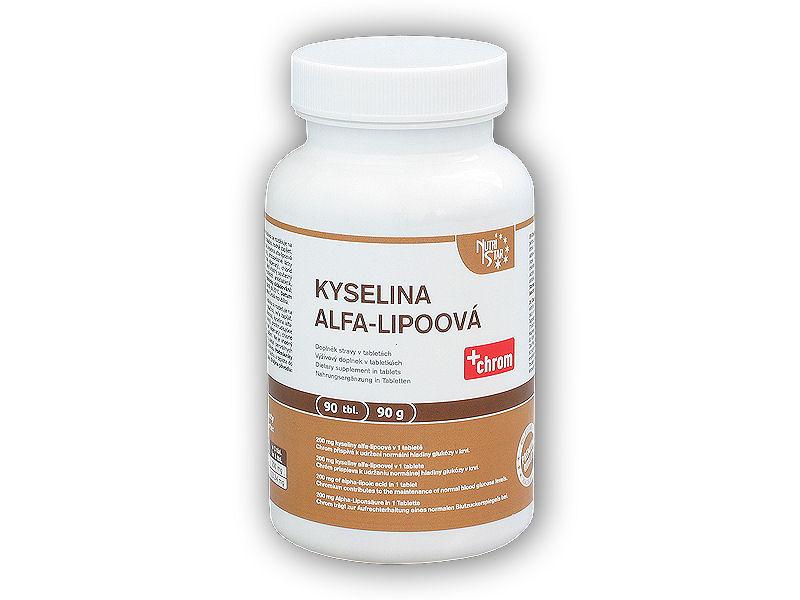 Levně Nutristar Kyselina Alfa Lipoová 200mg 90 tablet