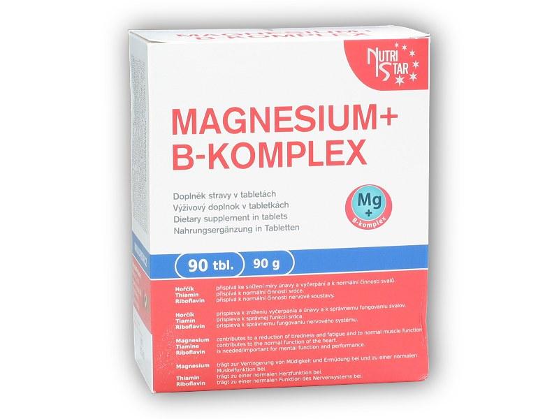 Nutristar Magnézium B-komplex 90 tabliet