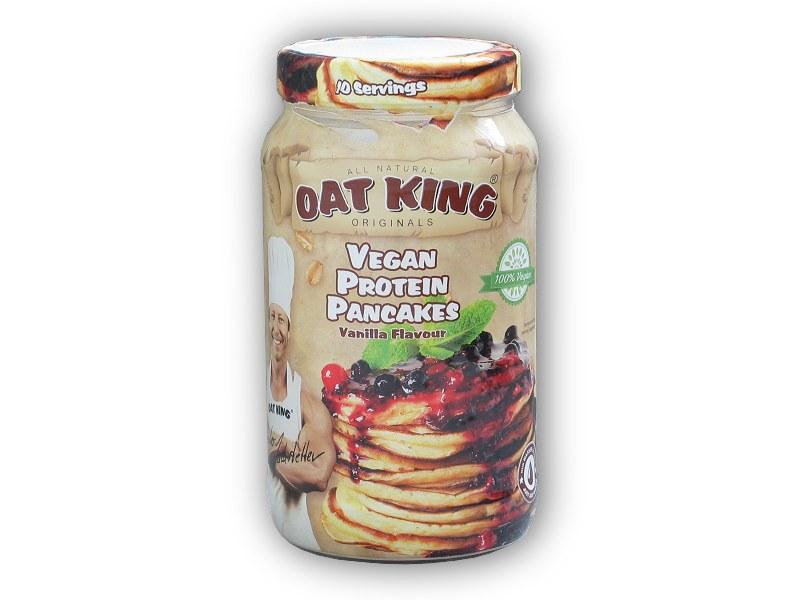 Levně Oat king vegan protein pancakes 500g - Vanilla flavor