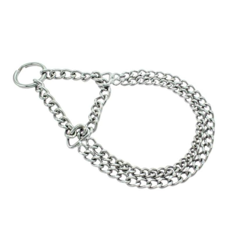 Obojek polostahovací dvouřadý 45 cm