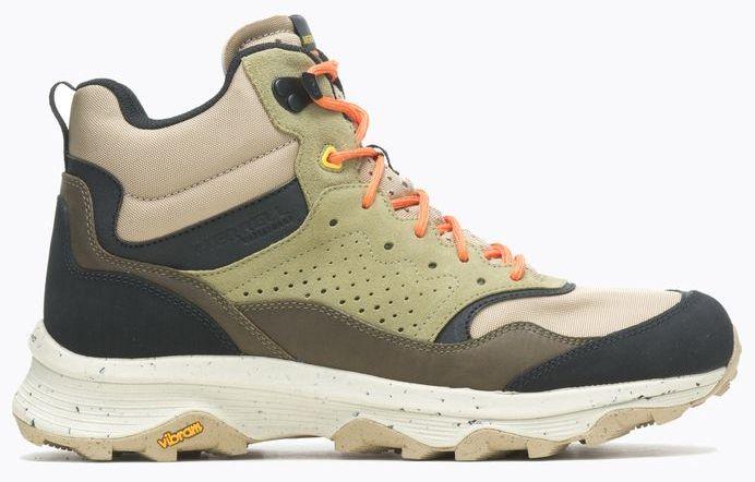 Levně Merrell J004535 Speed Solo Mid Wp Clay/olive - UK 13 / EU 49 / EU 32 cm