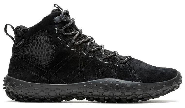 Merrell J037751 Wrapt Mid Wp Black/black barefoot obuv