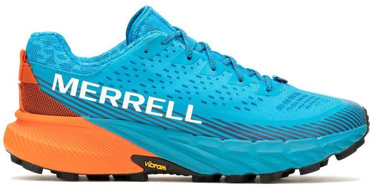 Merrell J068043 Agility Peak 5 Tahoe/tangerine běžecká obuv