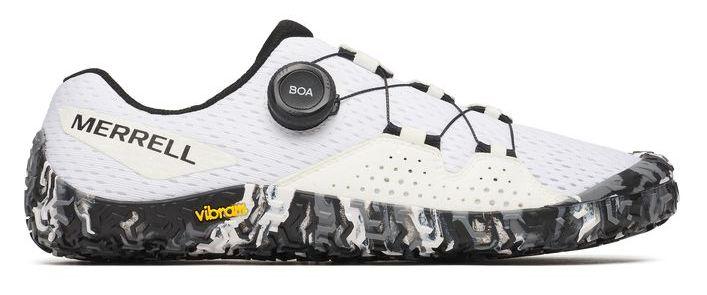 Merrell J068451 Vapor Glove 6 Boa White/black barefooty