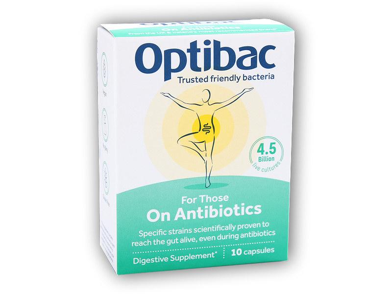 Levně Optibac Probiotika při antibiotikách 10 kapslí