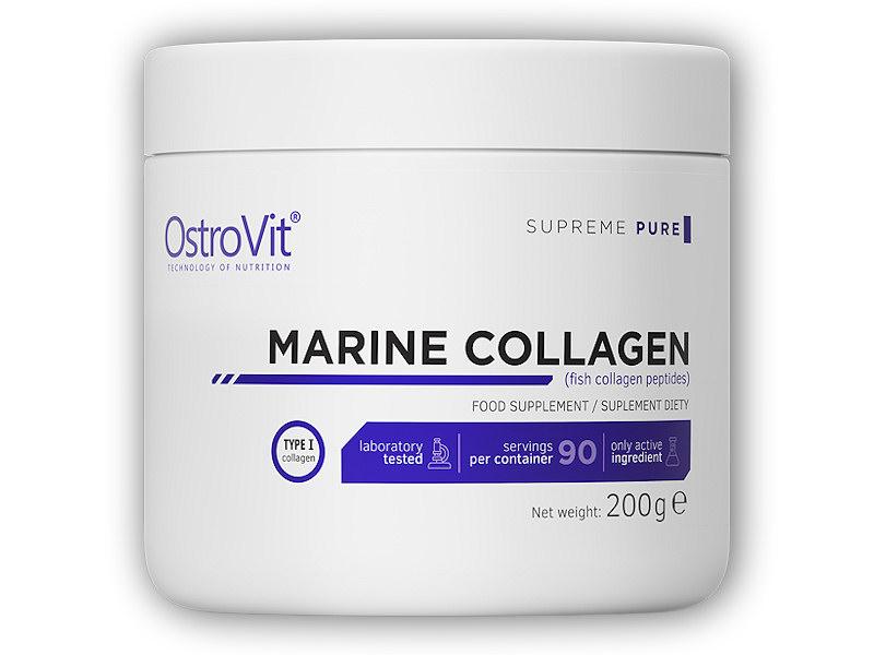 Levně Ostrovit Marine collagen 200g natural