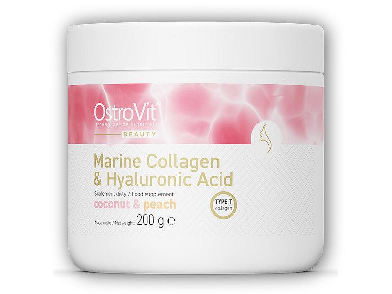 Ostrovit Marine collagen+hyaluronic acid+vitaminC 200g