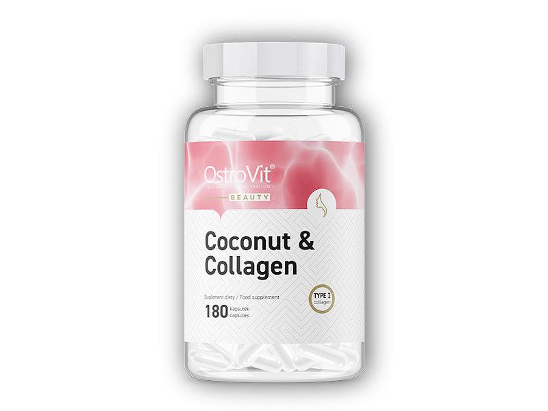 Levně Ostrovit Marine collagen + MCT oil from coconut 180 kapslí