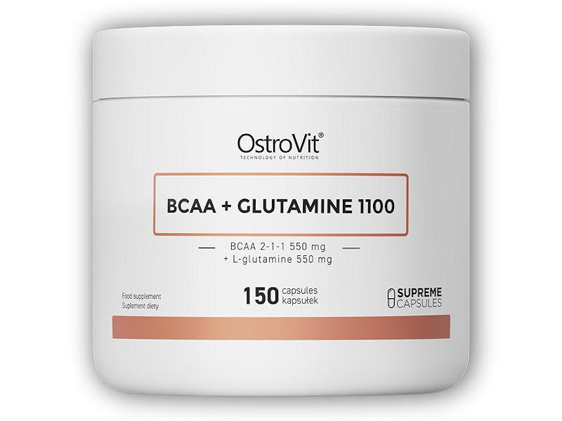 Ostrovit Supreme BCAA + Glutamine 1100mg 150 kapslí