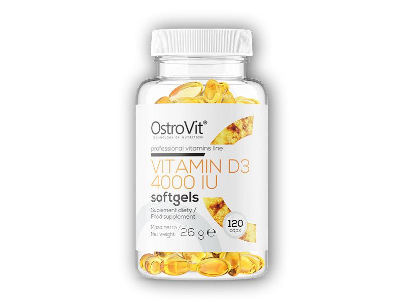 Levně Ostrovit Vitamin D3 4000 IU 120 kapslí