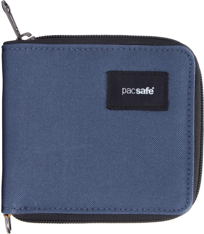 Pacsafe Peněženka RFIDSAFE ZIP AROUND WALLET coastal blue