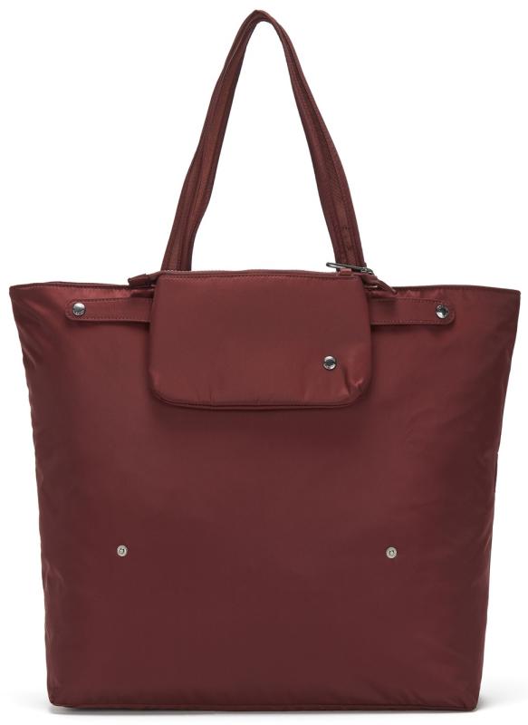 Pacsafe Taška CITYSAFE CX PACKABLE HORIZONTAL TOTE merlot