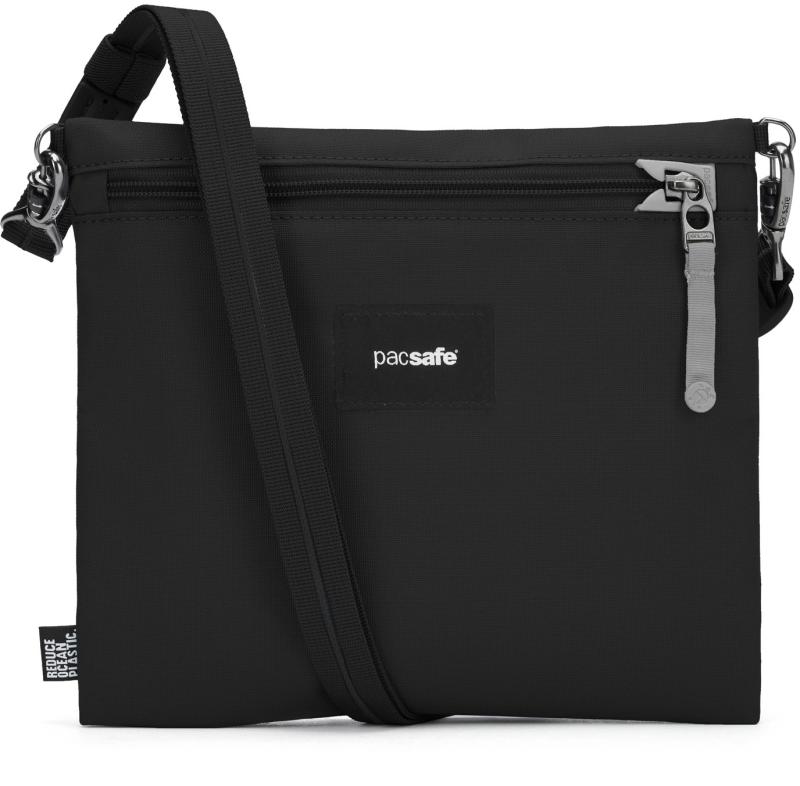 Pacsafe GO CROSSBODY POUCH jet black Taška