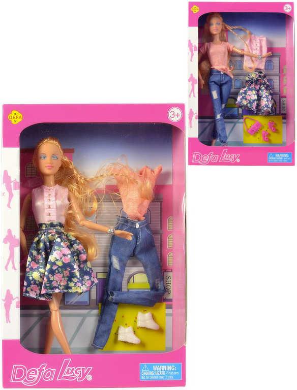 Panenka Defa Lucy 30cm set s oblečením a doplňky 2 druhy v krabici