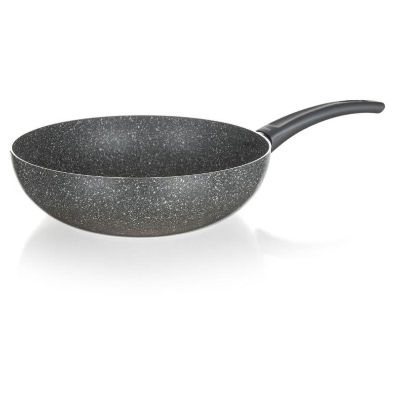 Pánev Wok 28x8cm Al GRANITE PR indukce