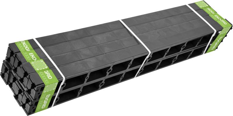 Patrol Obrubník skrytý EKOGRID 4,5cmx1m PH ČER (16ks)