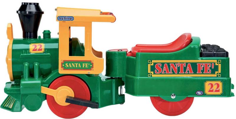 Peg Pérego PEG PÉREGO Baby vláček SANTA FÉ TRAIN 50W 6V Elektrické vozítko